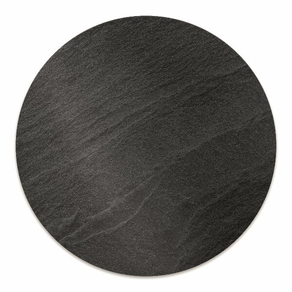 Stuhlmatte für Hartböden Schwarzer Sand