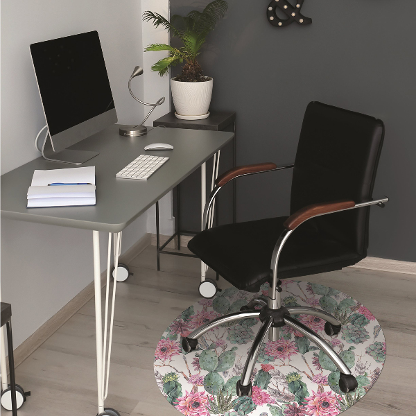 Bürostuhlunterlage Sukkulente