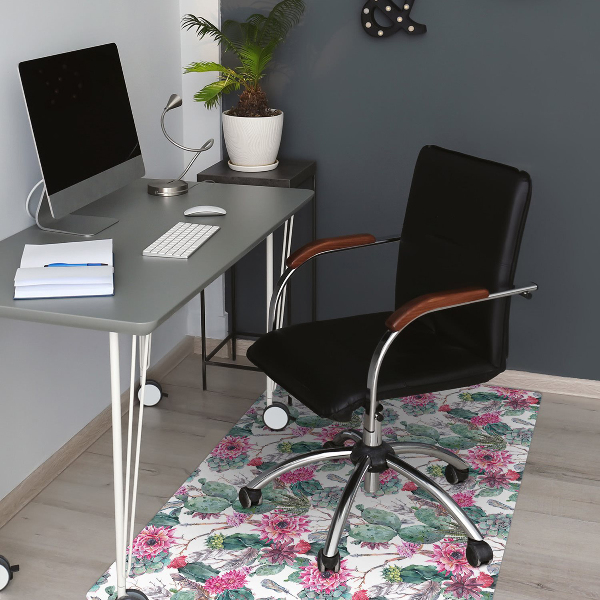 Bürostuhlunterlage Sukkulente