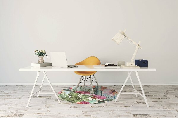 Stuhlunterlage Kaktusblumen