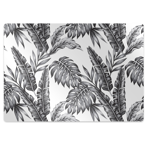 Stuhlunterlage Palmenblätter