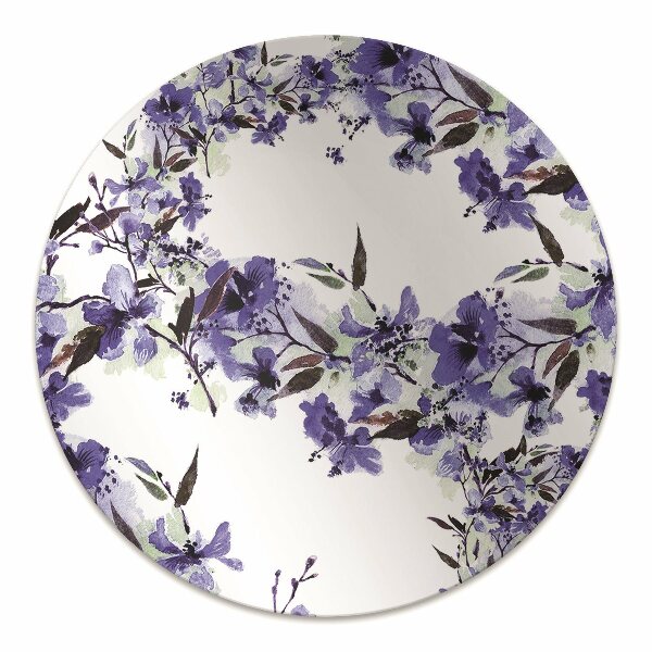 Bodenschutzmatte Blaue Blumen