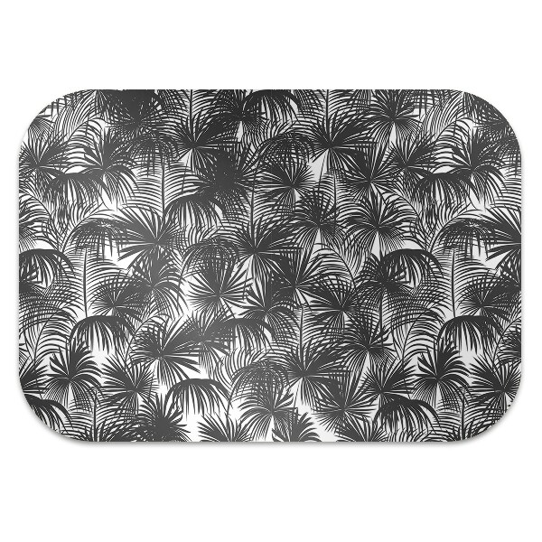 Stuhlunterlage Schwarze Palme