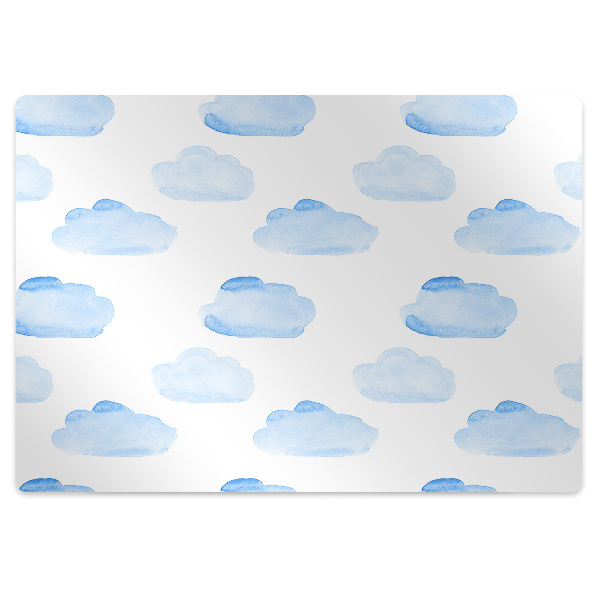Stuhlmatte für Hartböden Wolken
