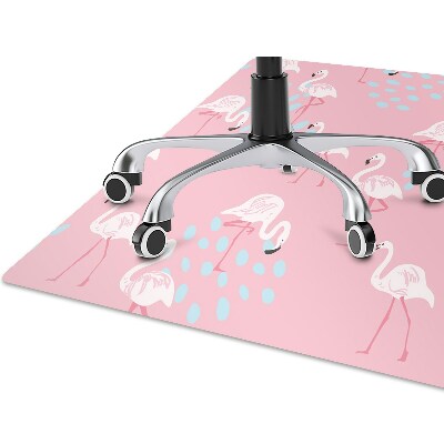 Stuhlunterlage Flamingos