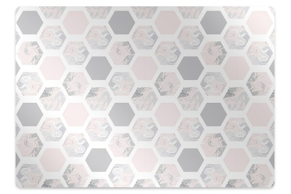 Bodenschutzmatte Hexagon