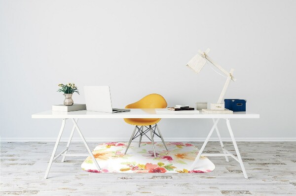 Stuhlmatte Vintage-Muster