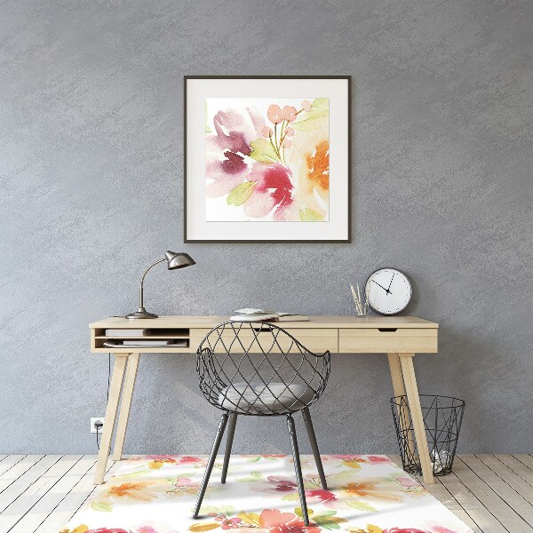 Stuhlmatte Vintage-Muster