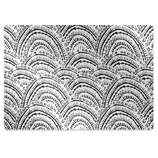 bodenschutzmatte schreibtischstuhl Abstraktes Muster