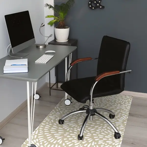 Stuhlunterlage Beige Tränen Boho.