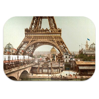bodenschutzmatte bürostuhl Eiffel Retro Tower.