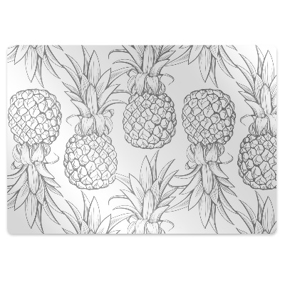 Stuhlunterlage Muster in Ananas