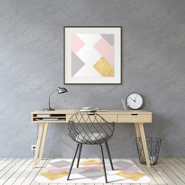 Stuhlunterlage Bunte Diamanten