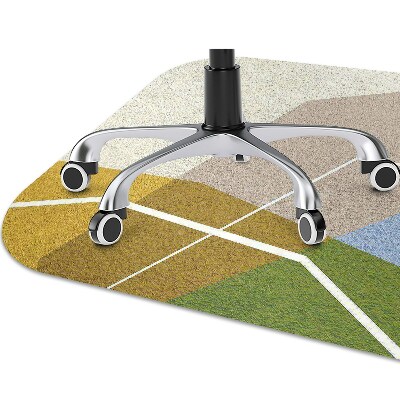 bodenschutzmatte bürostuhl Geometrische Figuren