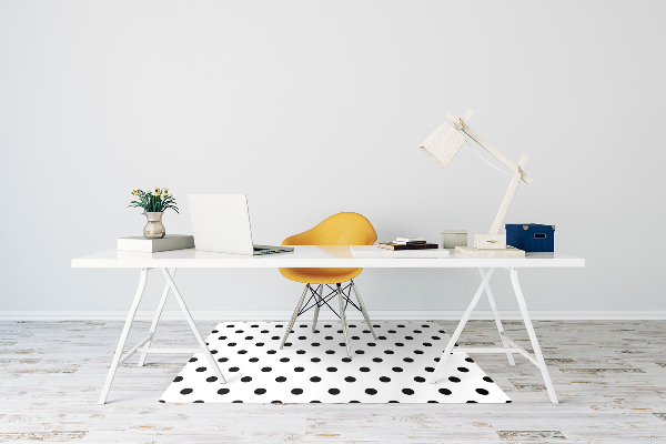 bodenschutzmatte schreibtischstuhl Dots
