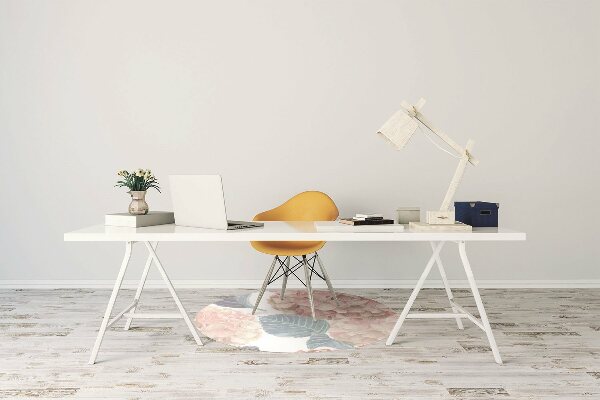 bodenschutzmatte bürostuhl Gezeichnetes Blumenbeet