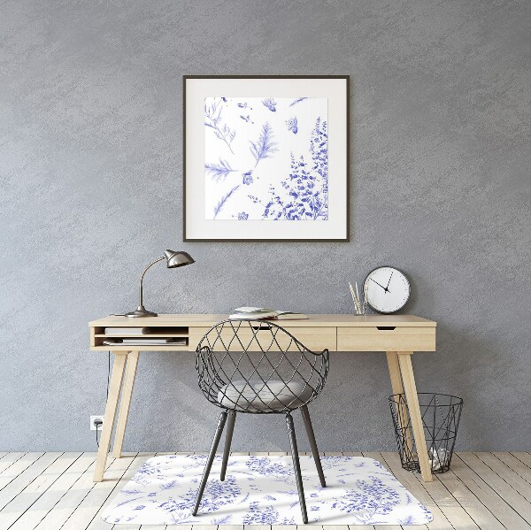 Stuhlmatte Aquarell-Lavendel.