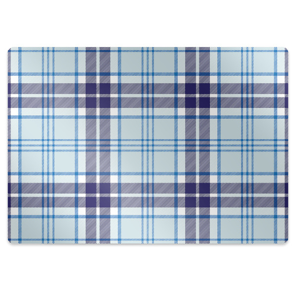 bodenschutzmatte schreibtischstuhl Tartan