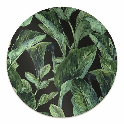 bodenschutzmatte bürostuhl Tropische Blätter