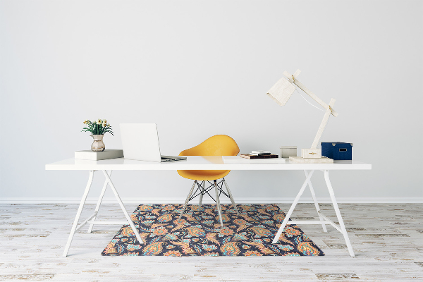 Stuhlmatte für Hartböden Paisley