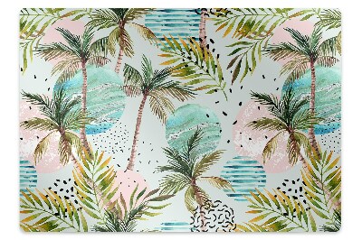 bodenschutzmatte schreibtischstuhl Hawaii Palm.
