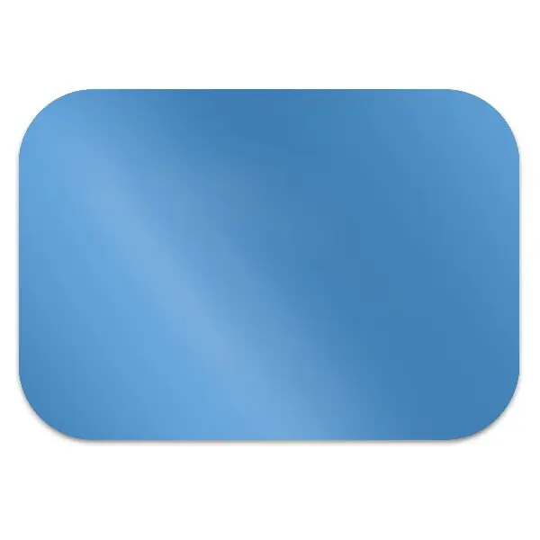 Stuhlmatte für Hartböden Blau