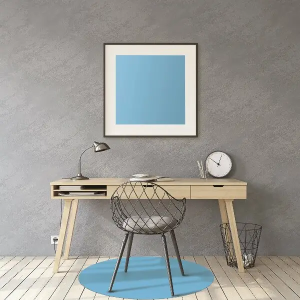 Stuhlunterlage Hellblau