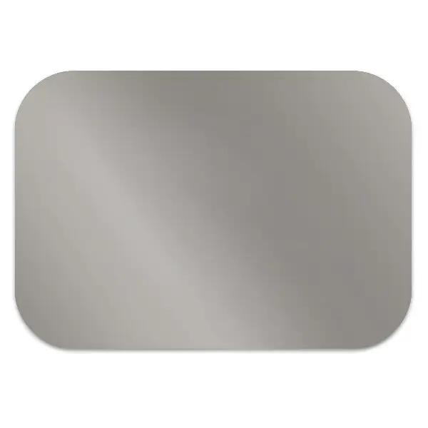 Bürostuhlunterlage Silber