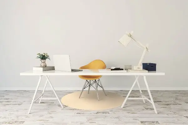 bodenschutzmatte schreibtischstuhl Beige