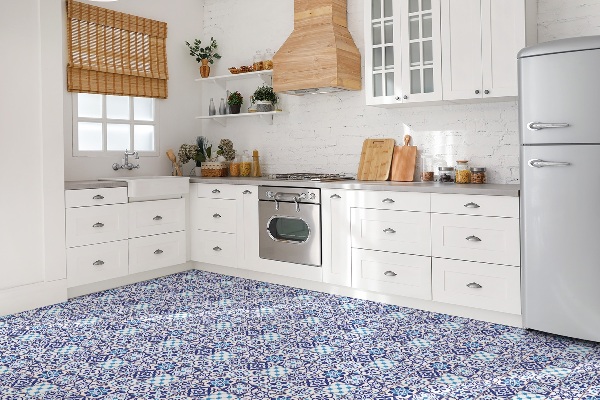 Vinyl wand boden fliesen Azulejos-Muster