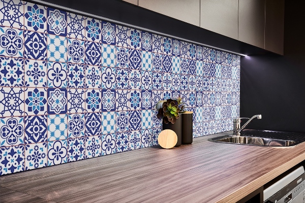 Wandverkleidung modern Azulejos Muster