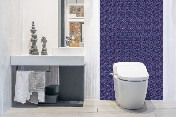 Wandverkleidung paneel Paisley -Muster