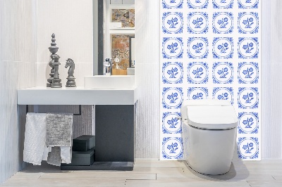 Wandverkleidung kunststoff Azulejos Blume
