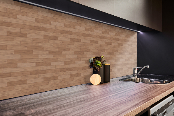 Wandverkleidung modern Holzboden