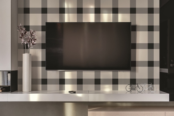 Wandpaneel an der Wand des Quadrats